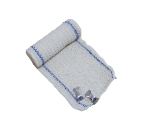 Elastic Crepe Bandage with Red/Blue Threads