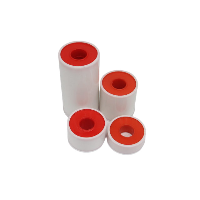 Zinc Oxide Adhesive Plaster with Plastic Cover And Spool Package